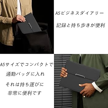 Amazon.co.jp: YIYIMUKI システム手帳 a5 6穴 バインダー